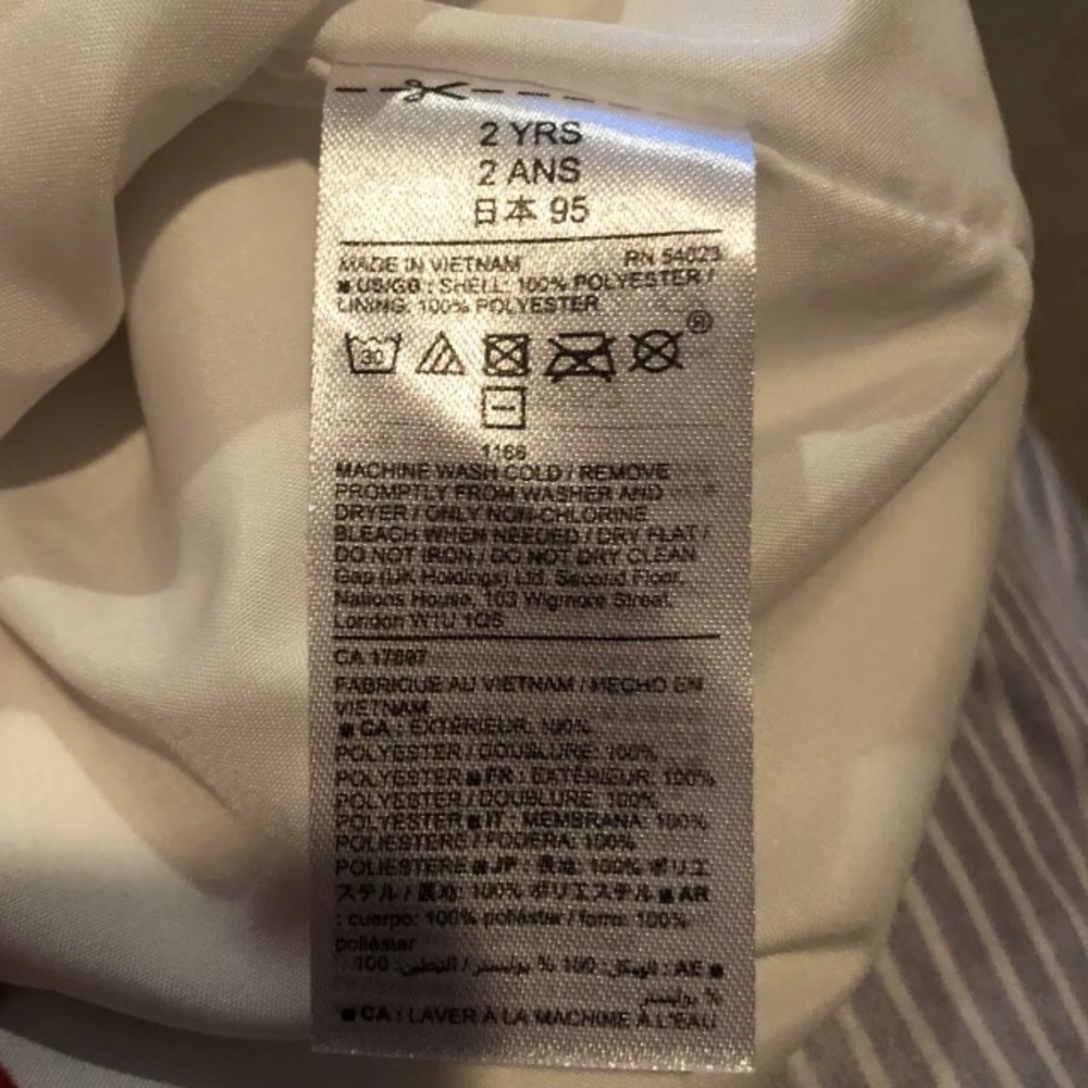 Baby Gap 2 Piece Dress With Vest Size 2T - Picture 8 of 8